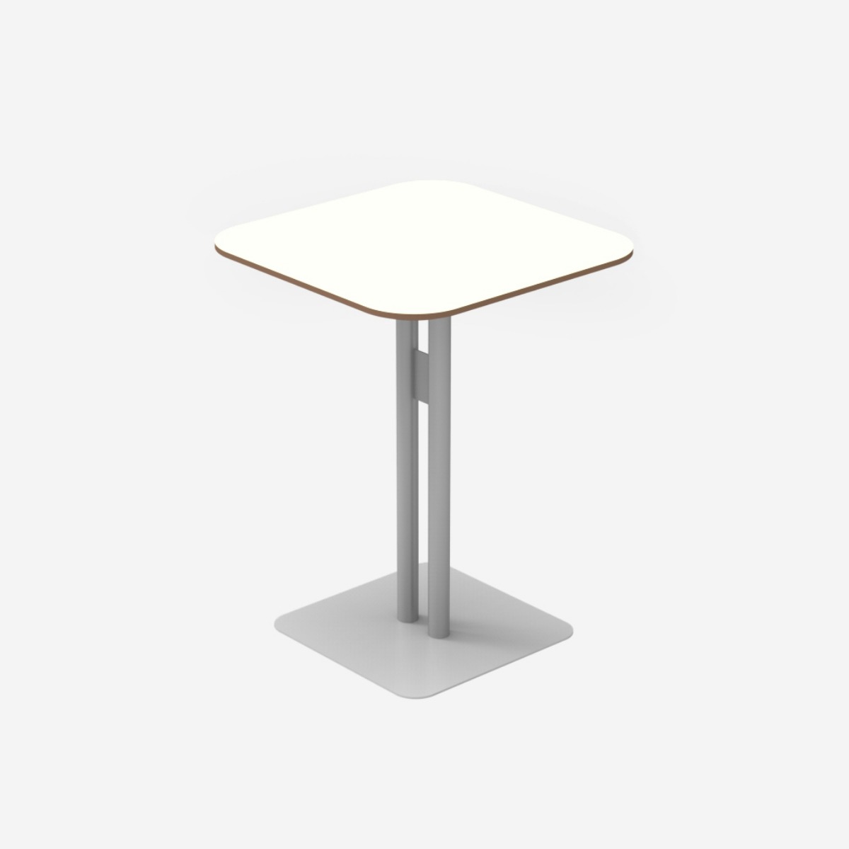 볼드 테이블  |  정사각형 550 x 550  |  크림화이트